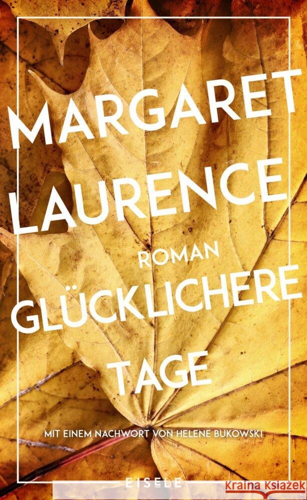 Glücklichere Tage Laurence, Margaret 9783961612796