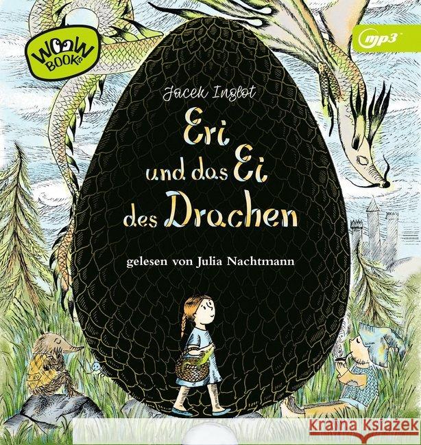 Eri und das Ei des Drachen, Audio-CD, MP3 : Lesung Inglot, Jacek 9783961770656