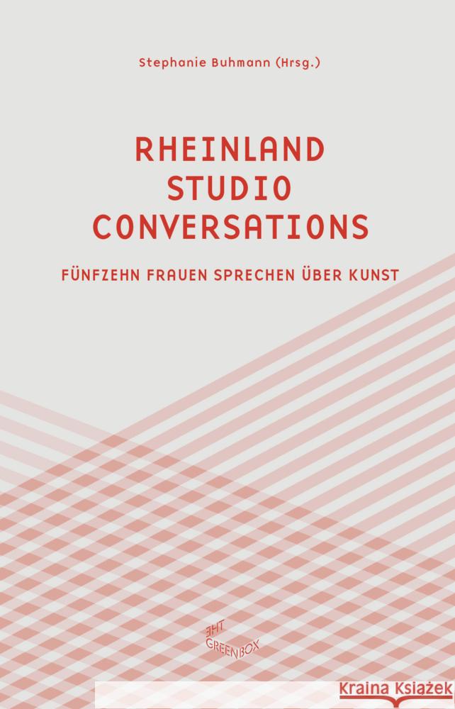 Rheinland Studio Conversations Buhmann, Stephanie 9783962160128 The Green Box