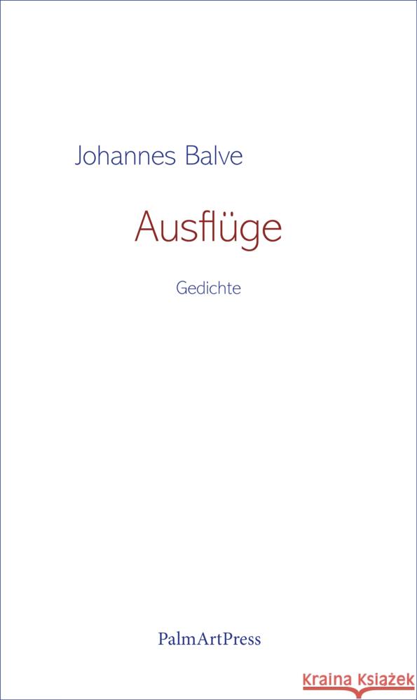 Ausflüge Balve, Johannes 9783962581169