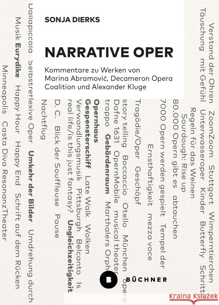 Narrative Oper Dierks, Sonja 9783963172731