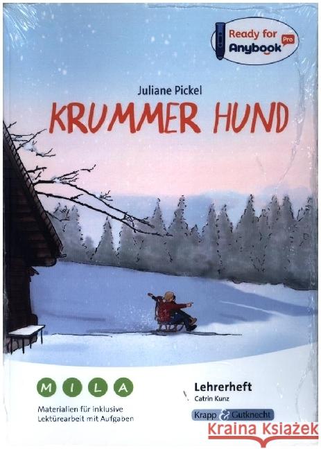 Anybook - Krummer Hund - Juliane Pickel - Materialien für inklusive Lektürearbeit mit Aufgaben Kunz, Catrin 9783963231308