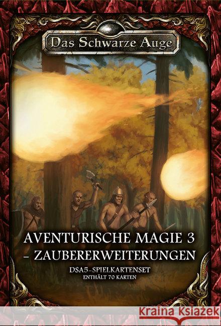 Das Schwarze Auge, DSA5 -Spielkartenset Aventurische Magie 3 - Zaubererweiterung Kaub, Johannes; Spohr, Alex; Talkenber, Fabian 9783963311420