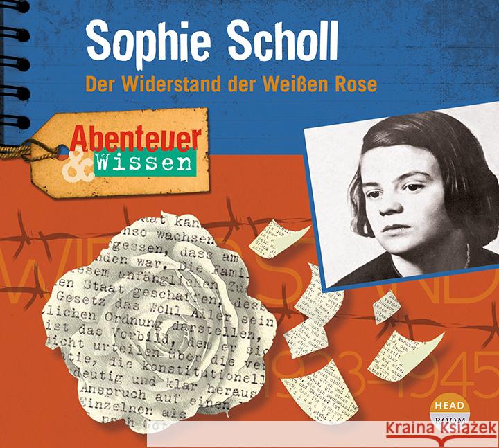 Abenteuer & Wissen: Sophie Scholl, Audio-CD Pfitzner, Sandra 9783963460418 headroom sound production