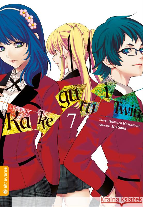 Kakegurui Twin 07 Kawamoto, Homura, Saiki, Kei 9783963584916 Altraverse