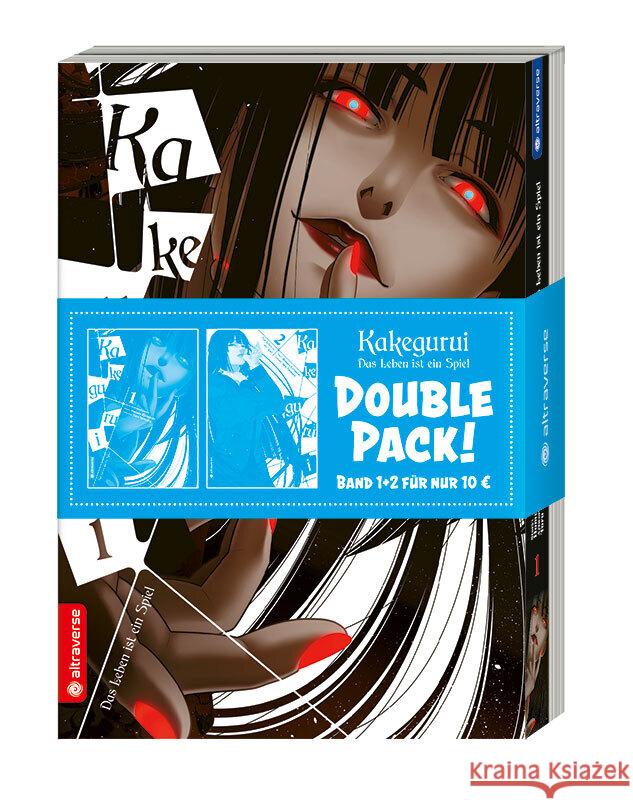 Kakegurui - Das Leben ist ein Spiel, 2 Bde. : Double Pack Kawamoto, Homura; Naomura, Toru 9783963585128 Altraverse