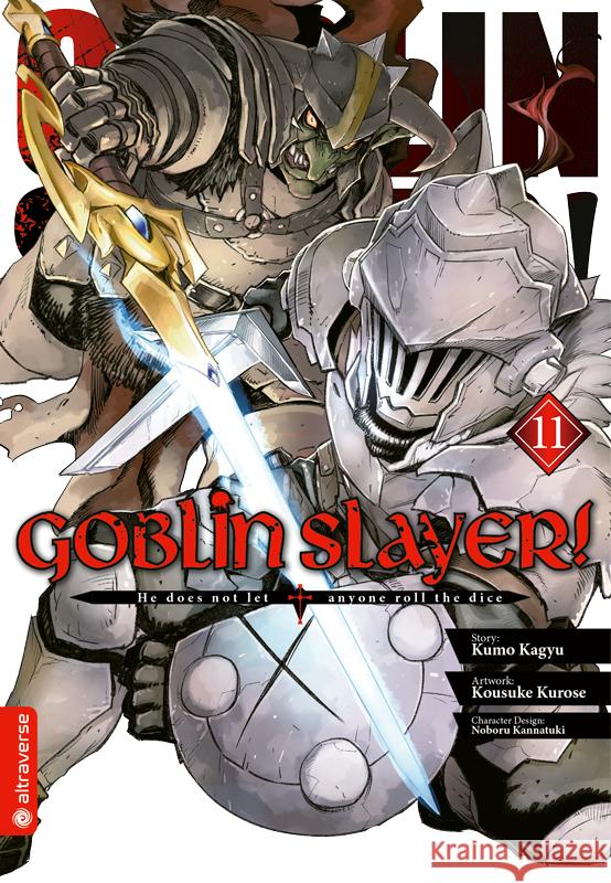 Goblin Slayer! 11 Kagyu, Kumo, Kurose, Kousuke, Kannatuki, Noboru 9783963589973