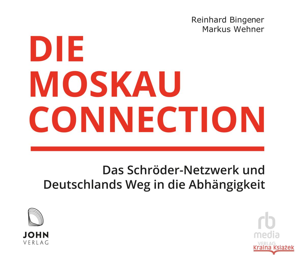 Die Moskau-Connection, Audio-CD, MP3 Bingener, Reinhard, Wehner, Markus 9783963841224