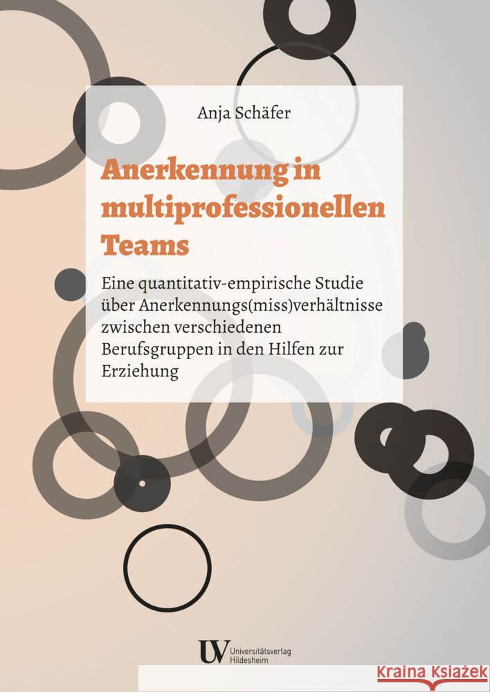 Anerkennung in multiprofessionellen Teams Schäfer, Anja 9783964240583 Universitätsverlag Hildesheim