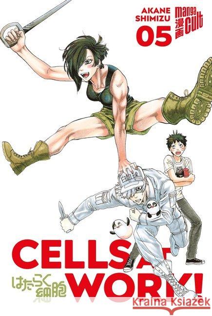 Cells at Work!. Bd.5 Shimizu, Akane 9783964332356 Amigo Grafik