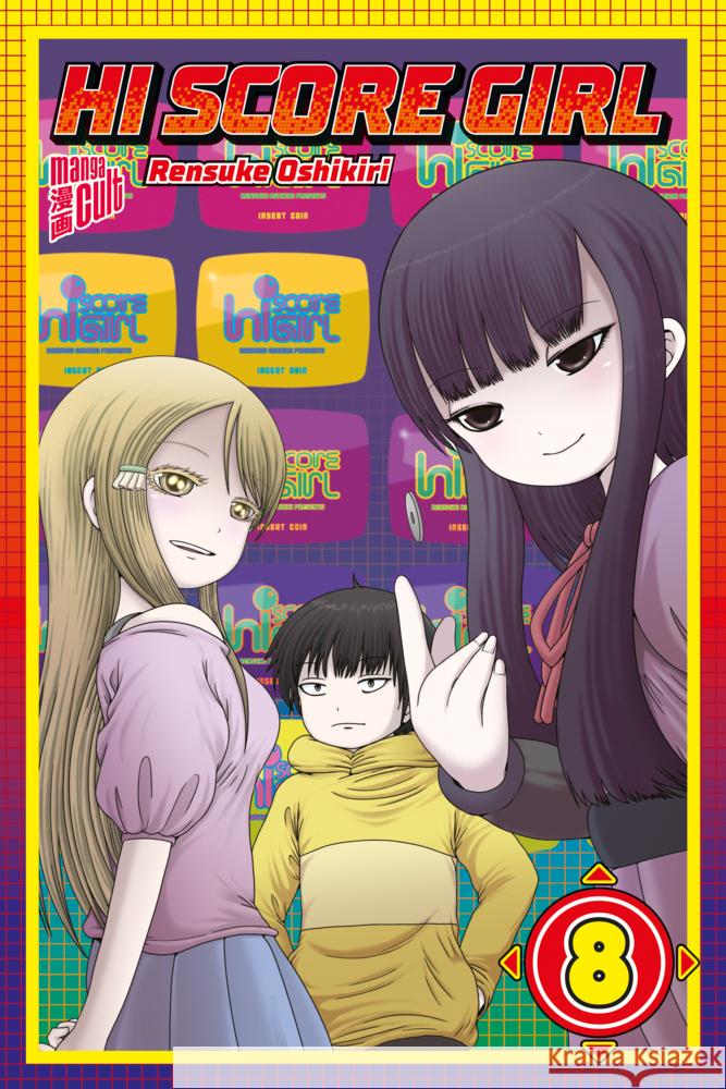 Hi Score Girl 8 Oshikiri, Rensuke 9783964333810 Manga Cult