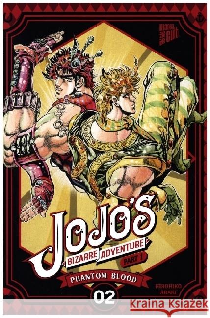 JoJo's Bizarre Adventure - Part 1: Phantom Blood. Bd.1/2 Araki, Hirohiko 9783964333964 Manga Cult