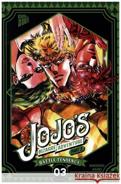 JoJo's Bizarre Adventure - Part 2: Battle Tendency 3 Araki, Hirohiko 9783964334749 Manga Cult
