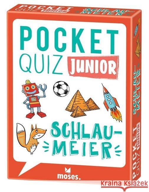 Pocket Quiz junior Schlaumeier (Spiel) Berger, Nicola 9783964551054