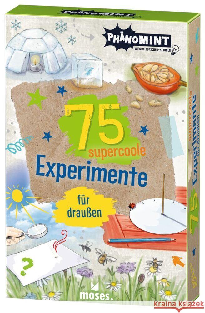 PhänoMINT 75 supercoole Experimente für draußen Saan, Anita van 9783964551917 moses. Verlag