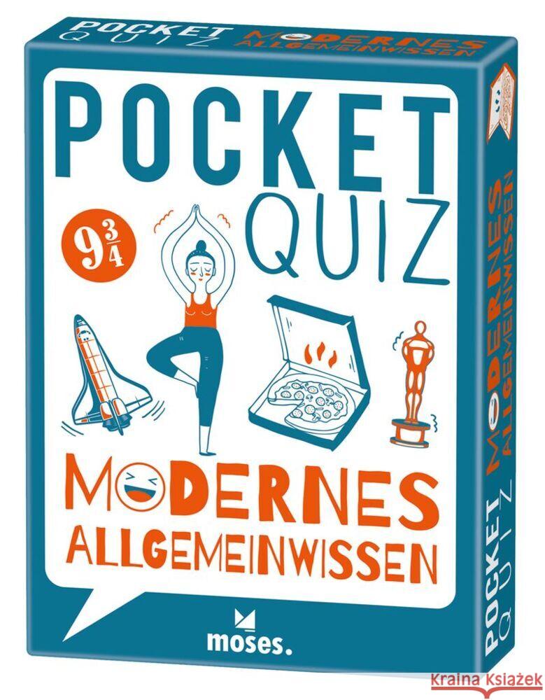 Pocket Quiz - Modernes Allgemeinwissen Bruns, Elena 9783964552273 moses. Verlag