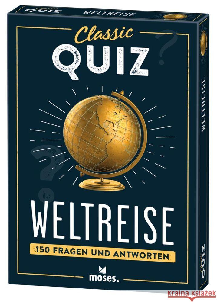 Classic Quiz Weltreise Köhrsen, Andrea 9783964552280 moses. Verlag