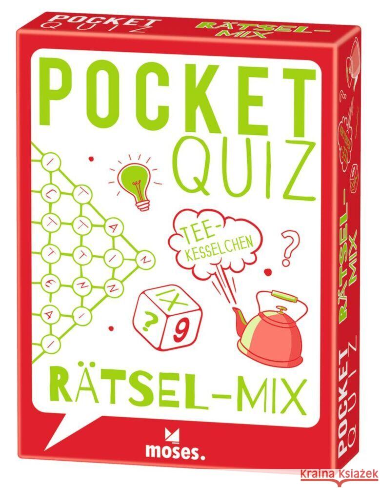 Pocket Quiz Rätsel- Mix Baumann, Annekatrin 9783964552310 moses. Verlag