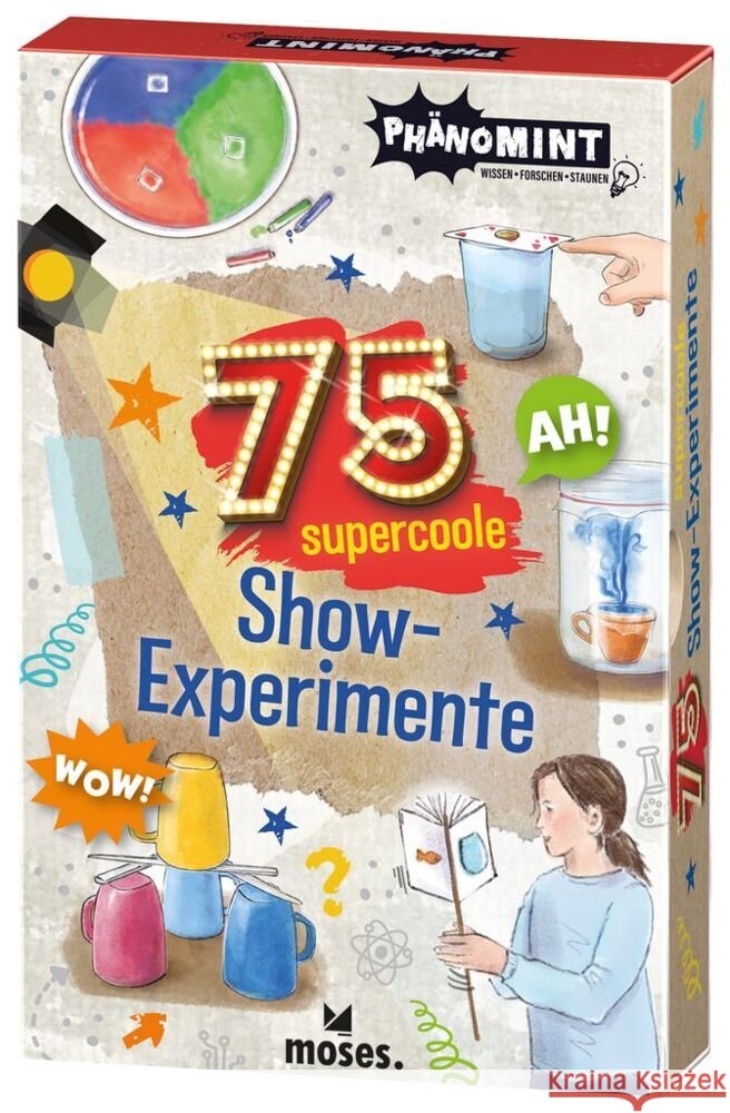 PhänoMINT 75 supercoole Show-Experimente Kessel, Carola von 9783964552631 moses. Verlag