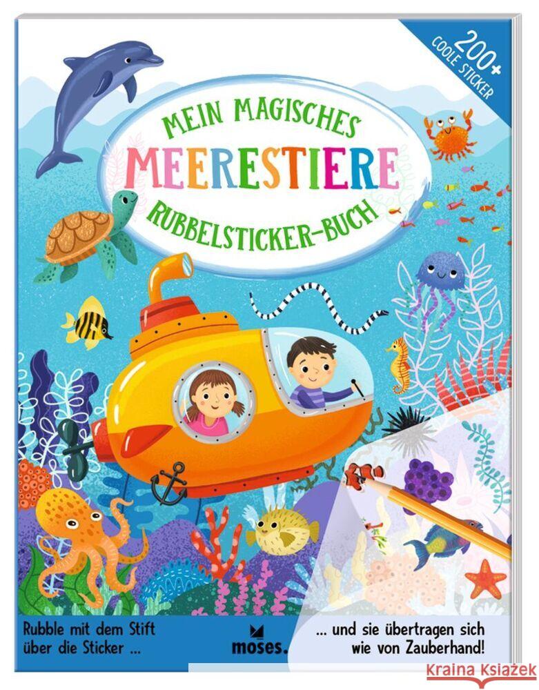 Mein magisches Rubbelsticker-Buch Meerestiere Lott, Amanda 9783964552778