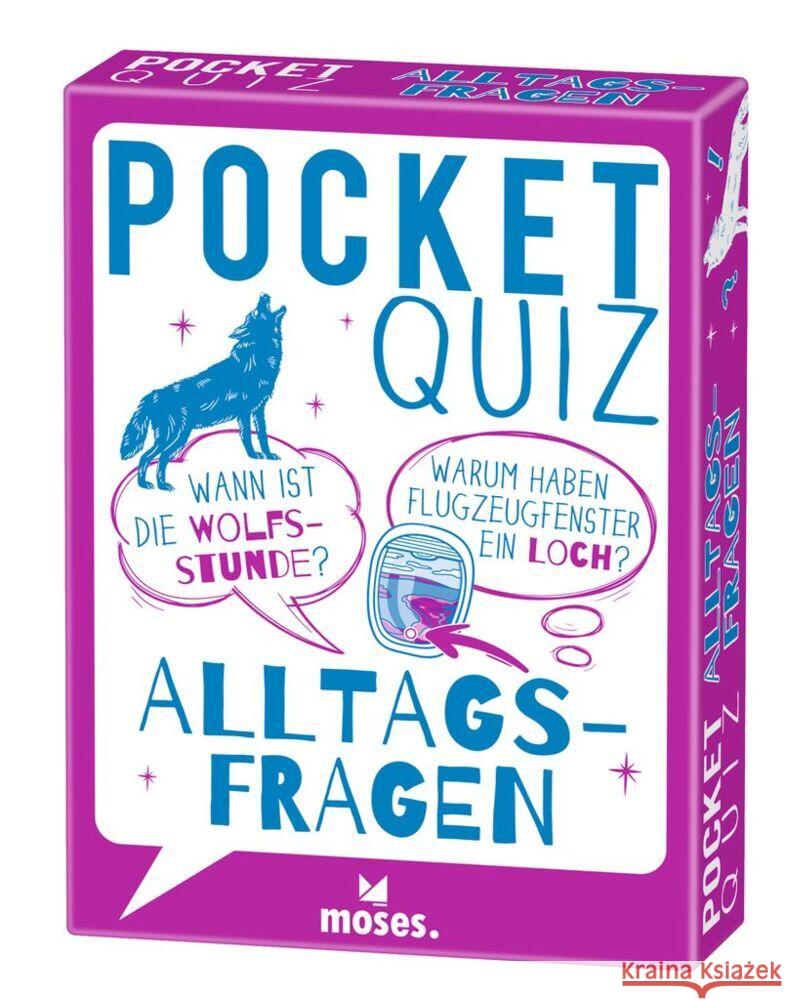 Pocket Quiz Alltagsfragen Berger, Nicola 9783964552969 moses. Verlag