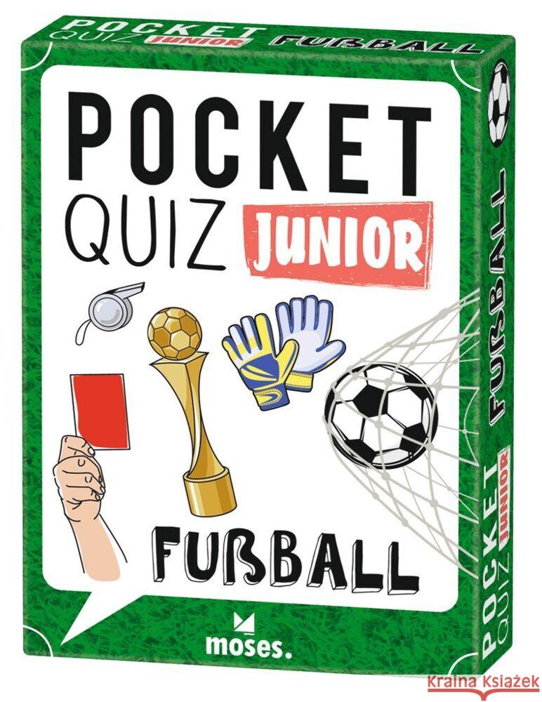 Pocket Quiz junior Fußball Webel, Matthias Leo 9783964552976