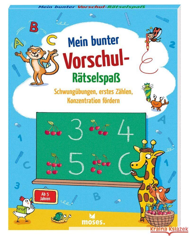 Mein bunter Vorschul-Rätselspaß Christine, Tau 9783964553546