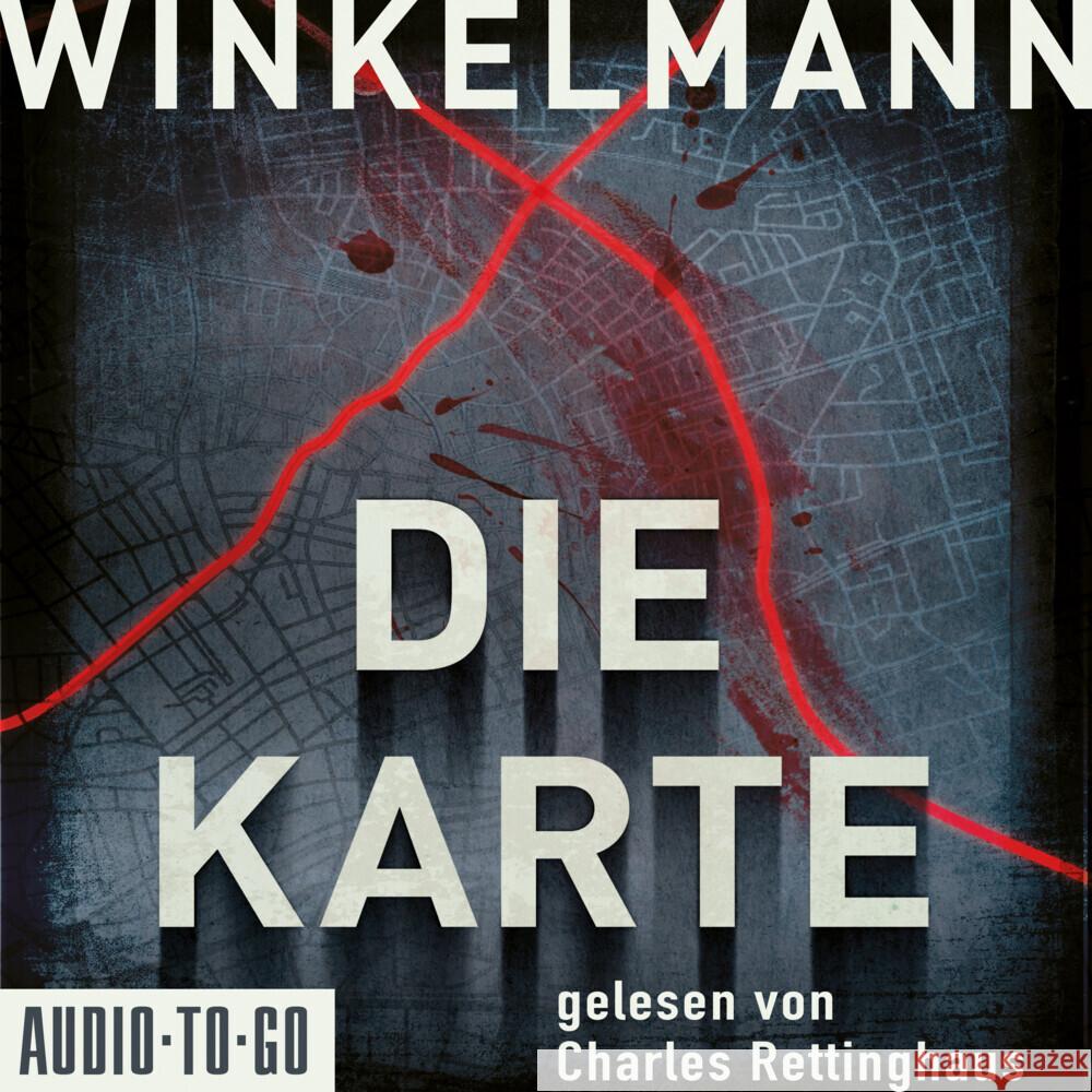 Die Karte, 8 Audio-CD Winkelmann, Andreas 9783965190375