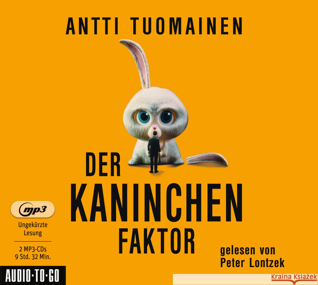 Der Kaninchen-Faktor, 2 MP3-CDs Tuomainen, Antti 9783965190399 Audio-To-Go