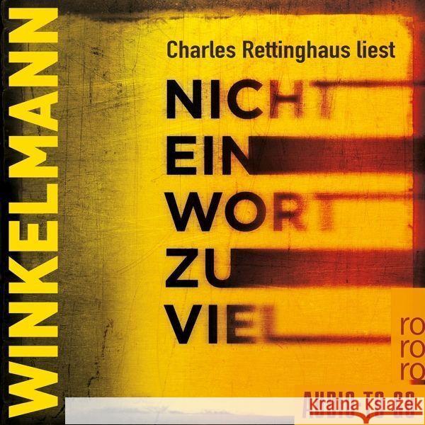 Nicht ein Wort zu viel, 2 Audio-CD, MP3 Winkelmann, Andreas 9783965190542