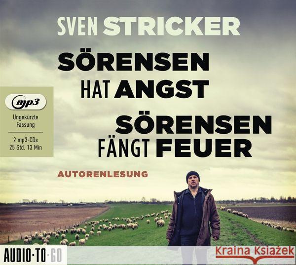 Sörensen hat Angst / Sörensen fängt Feuer, 2 MP3-CD Stricker, Sven 9783965190559