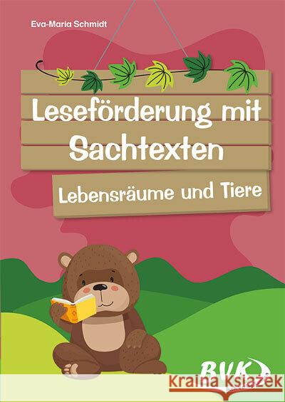 Lesetandems mit Sachtexten - Lebensräume und Tiere Schmidt, Eva-Maria 9783965203129