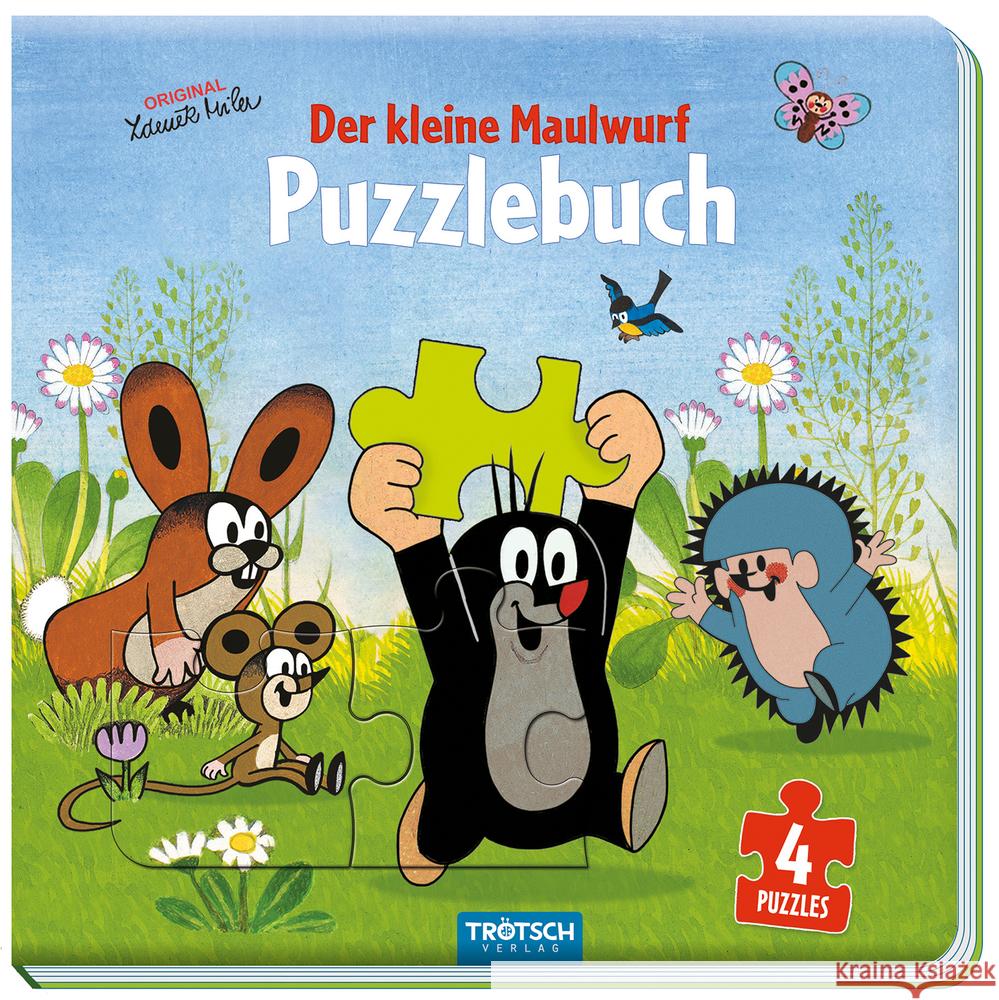 Der kleine Maulwurf - Puzzlebuch (Maulwurf)  9783965521605 Trötsch