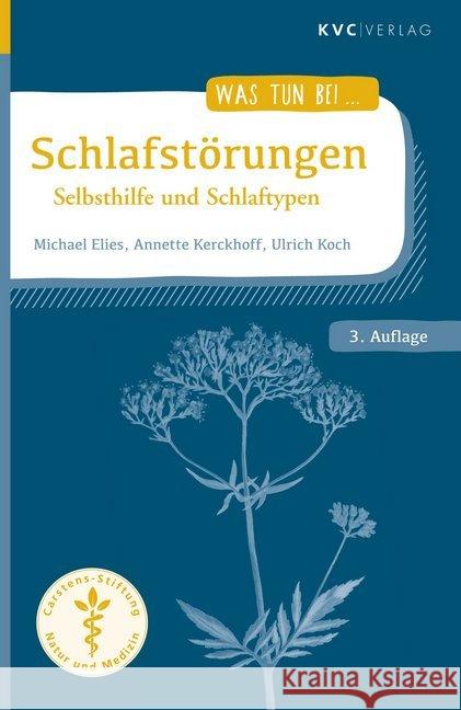 Schlafstörungen Elies, Michael, Kerckhoff, Annette, Koch, Ulrich 9783965620209