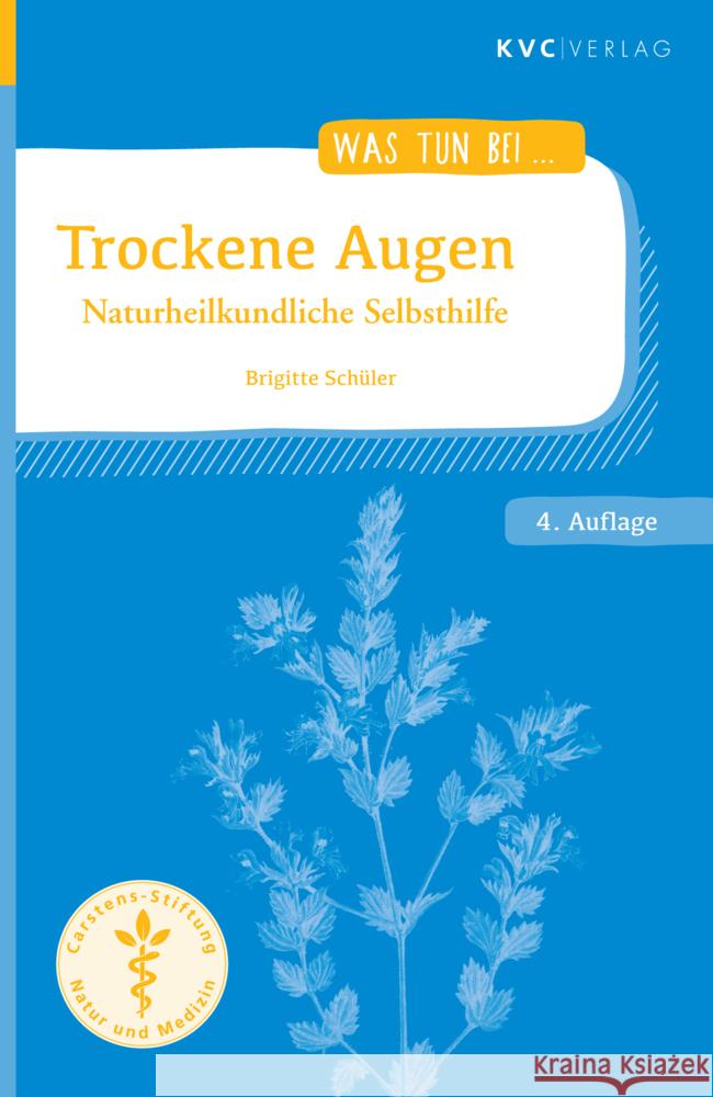 Trockene Augen Schüler, Brigitte 9783965620667