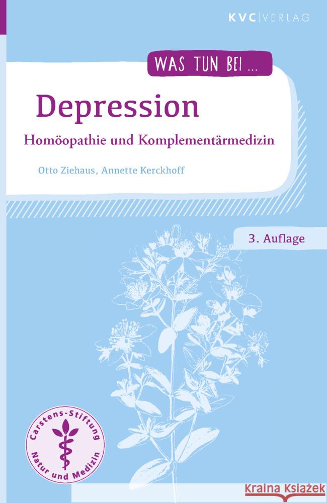 Depression Ziehaus, Otto, Kerckhoff, Annette 9783965620964