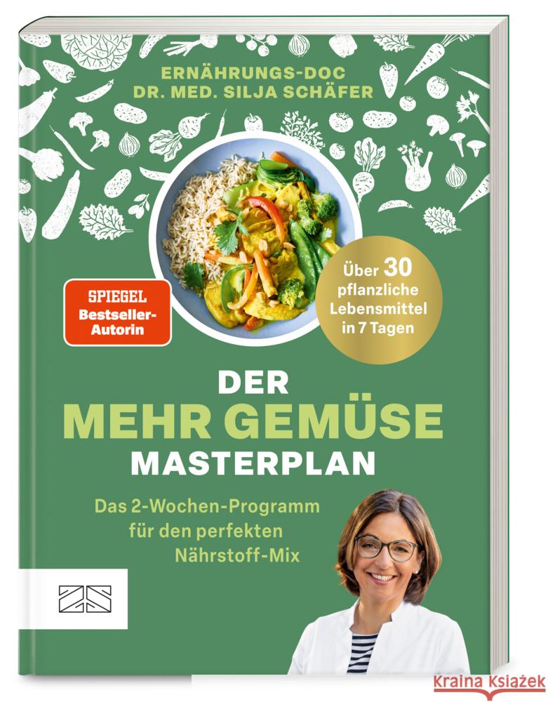 Der Mehr-Gemüse-Masterplan Schäfer, Silja 9783965844650