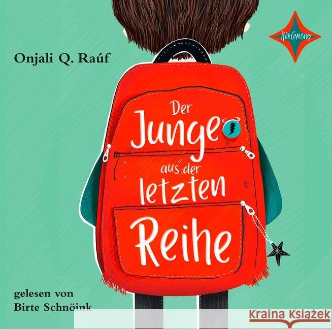Der Junge aus der letzten Reihe, 4 Audio-CD : Lesung Raúf, Onjali Q. 9783966320108