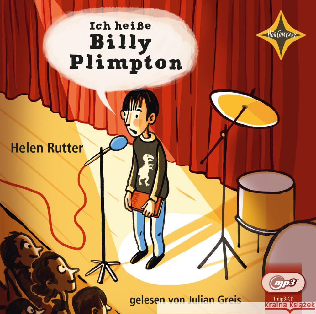 Ich heiße Billy Plimpton, Audio-CD Rutter, Helen 9783966320436