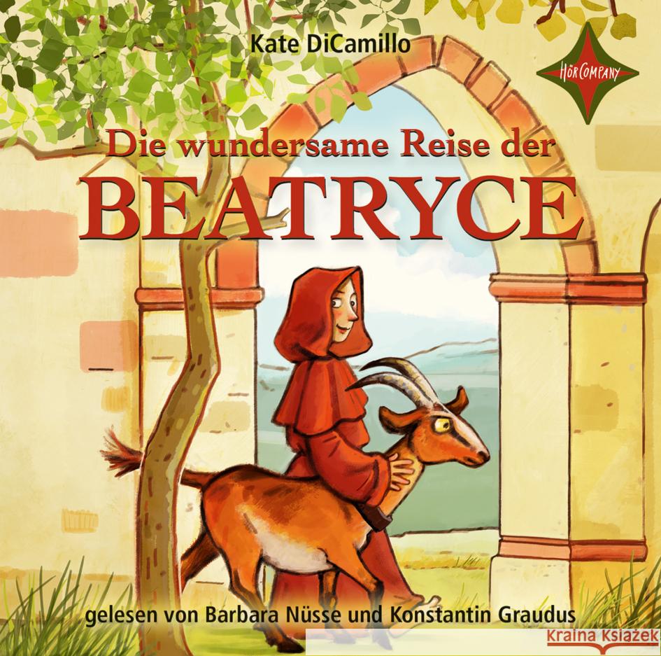 Die wundersame Reise der Beatryce, Audio-CD DiCamillo, Kate 9783966320603