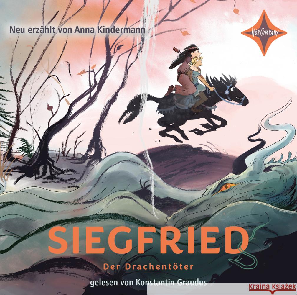 Siegfried, der Drachentöter, 1 Audio-CD Kindermann, Anna 9783966320726