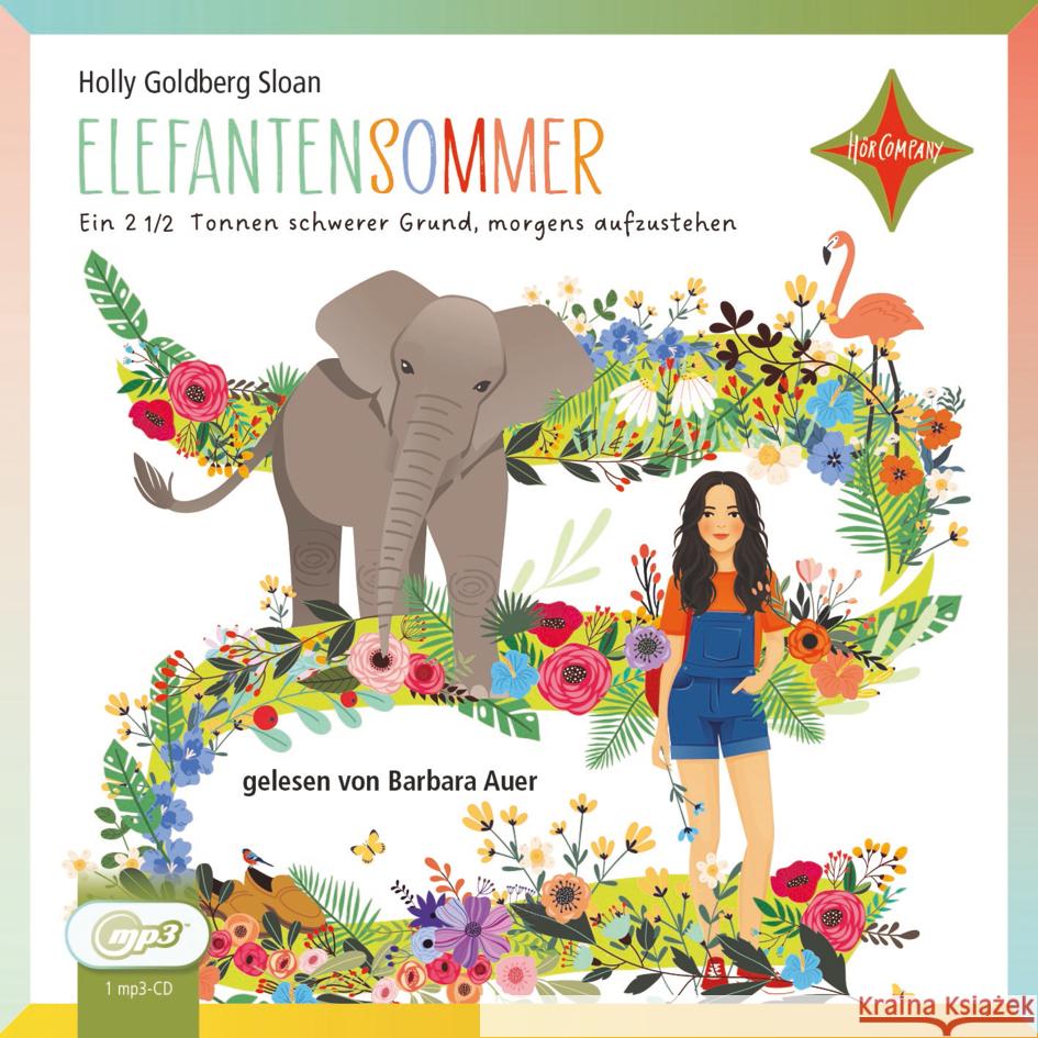 Elefantensommer, Audio-CD Goldberg Sloan, Holly 9783966320757