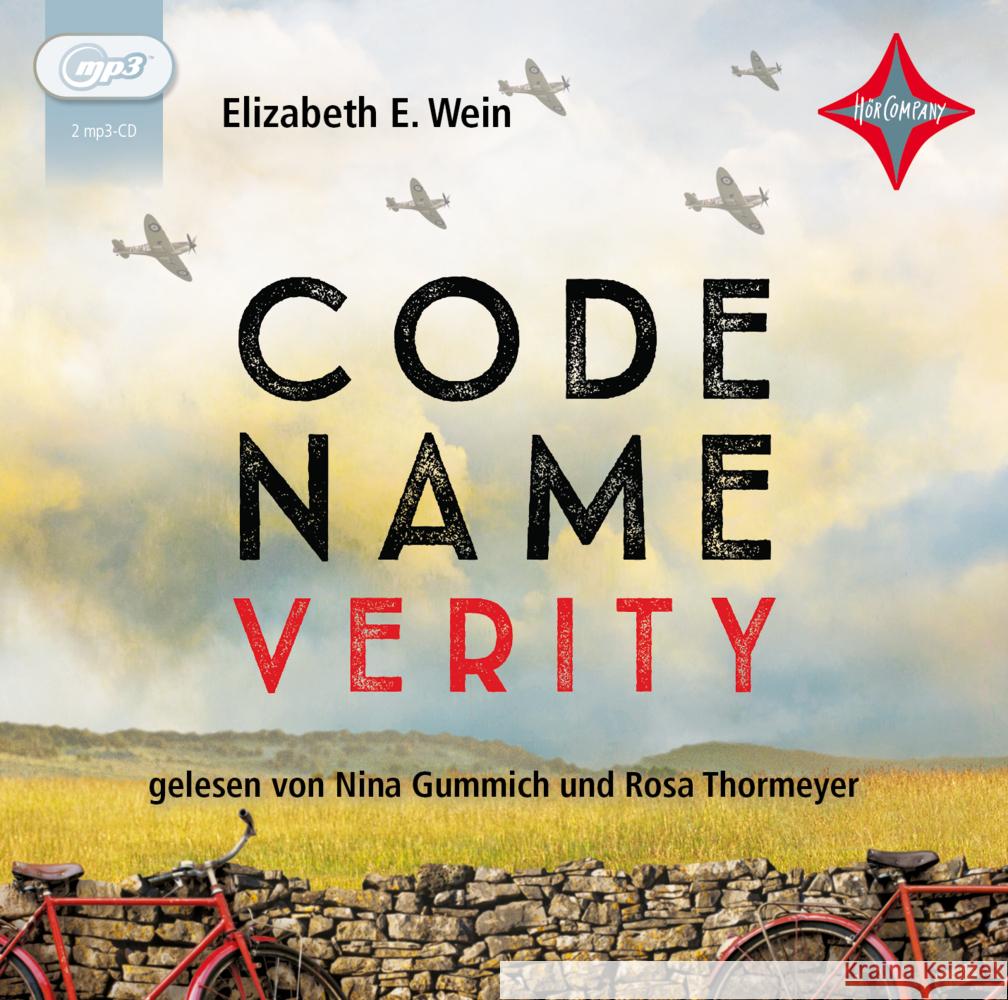 Code Name Verity, 2 Audio-CD, 2 MP3 Wein, Elizabeth E. 9783966320849