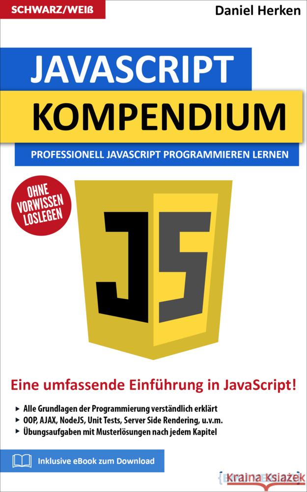 JavaScript Kompendium Herken, Daniel 9783966450577 BMU Media