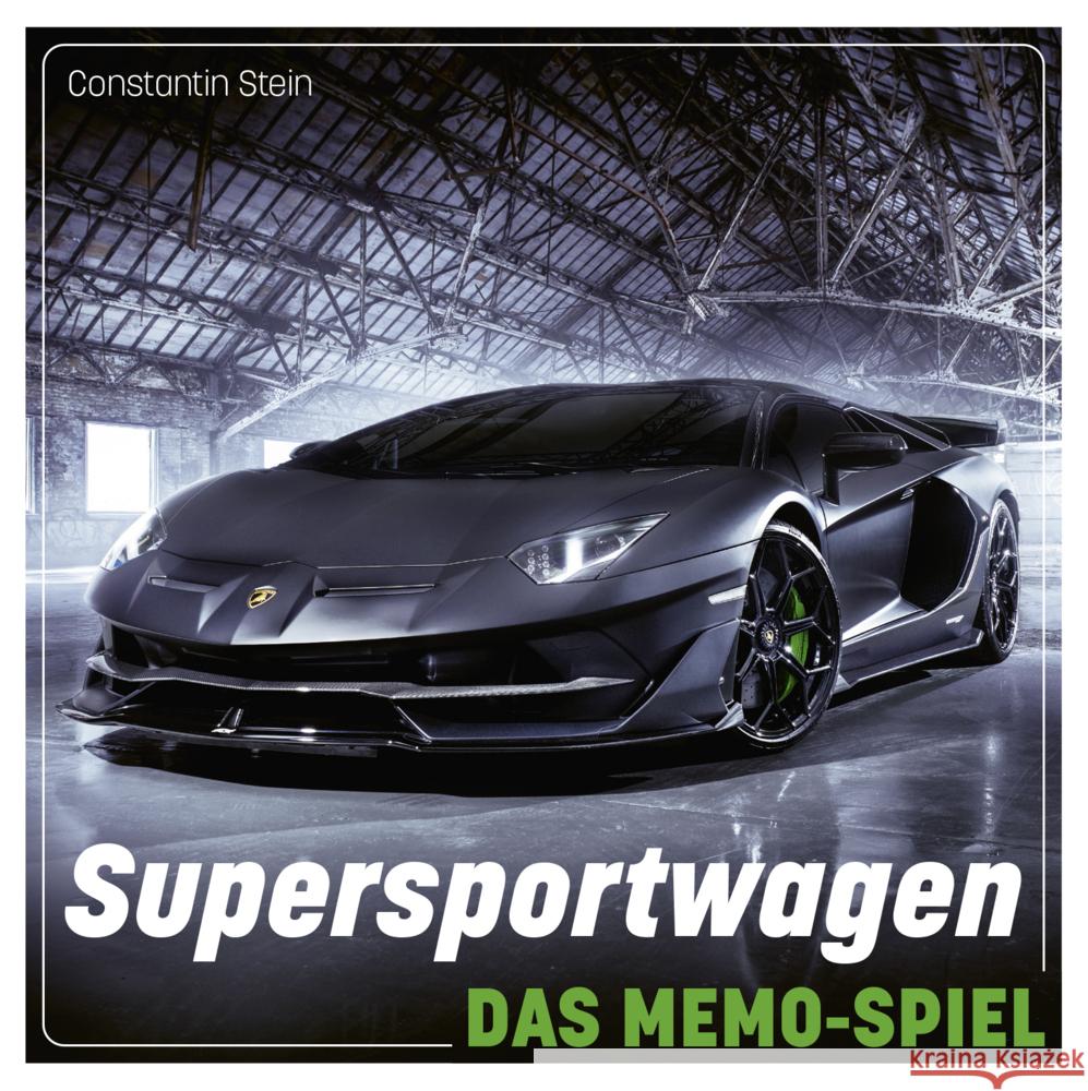 Supersportwagen - Das Memo-Spiel Stein, Constantin 9783966645416