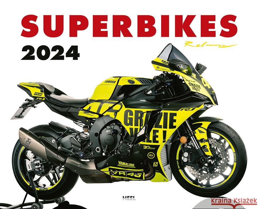 Superbikes Kalender 2024 Rebmann, Dieter 9783966646628 Heel Verlag