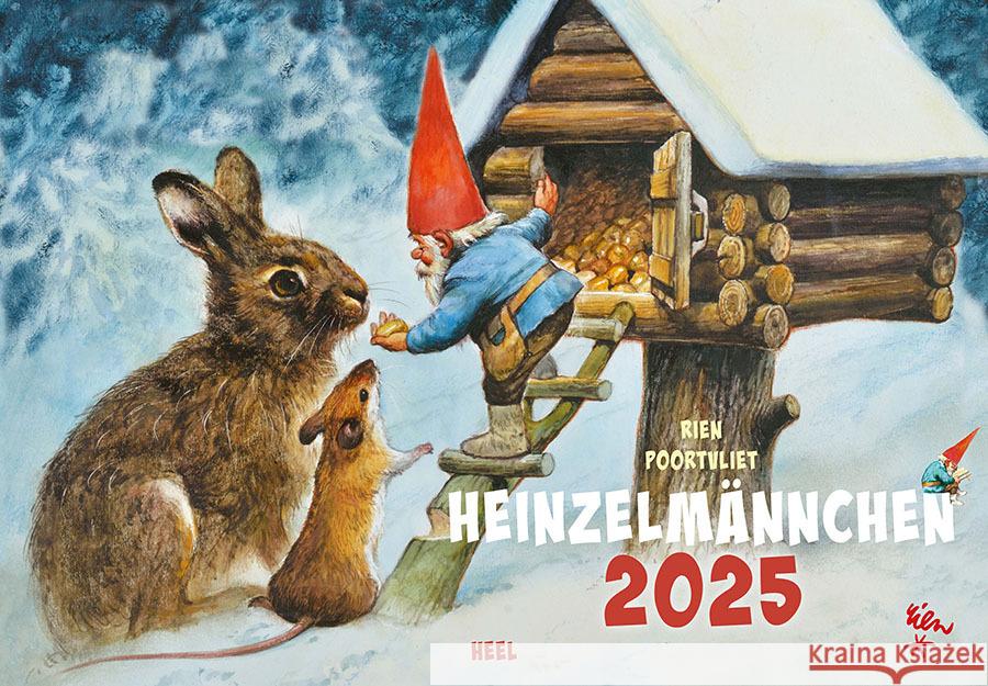 Heinzelmännchen Kalender 2025 Poortvliet, Rien 9783966648189