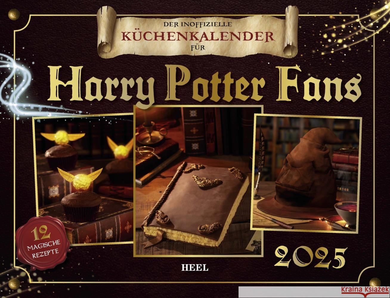 Der inoffizielle Küchenkalender für Harry Potter Fans 2025 Grimm, Tom 9783966648523 Heel Verlag