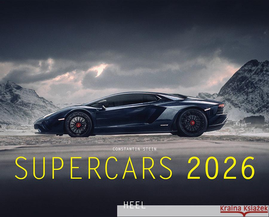 Supercars Kalender 2026 Stein, Constantin 9783966649360