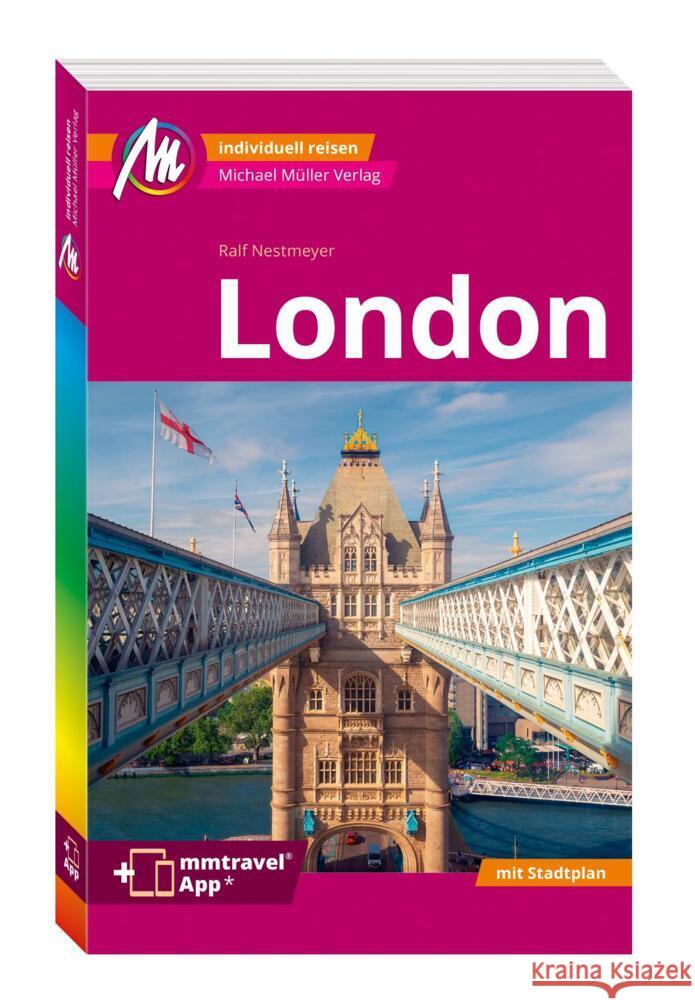 MICHAEL MÜLLER REISEFÜHRER London MM-City, m. 1 Karte Nestmeyer, Ralf 9783966853866